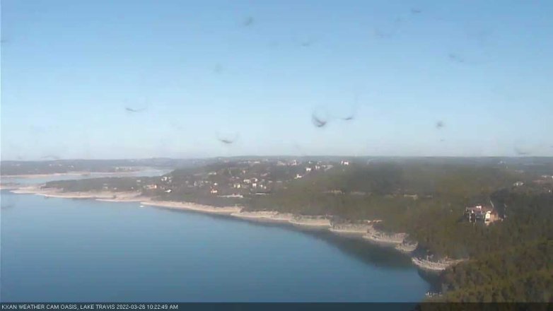 Lake Travis webcam, March 26, 2022 10:25 AM CT
