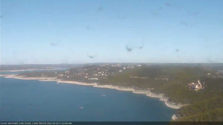 Lake Travis webcam, March 26, 2022 11:25 AM CT