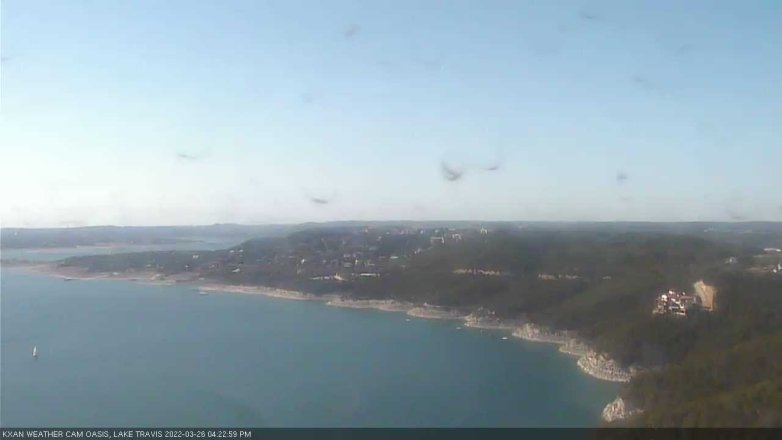 Lake Travis webcam, March 26, 2022 4:25 PM CT