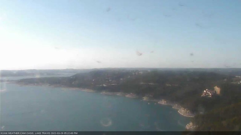 Lake Travis webcam, March 26, 2022 5:25 PM CT