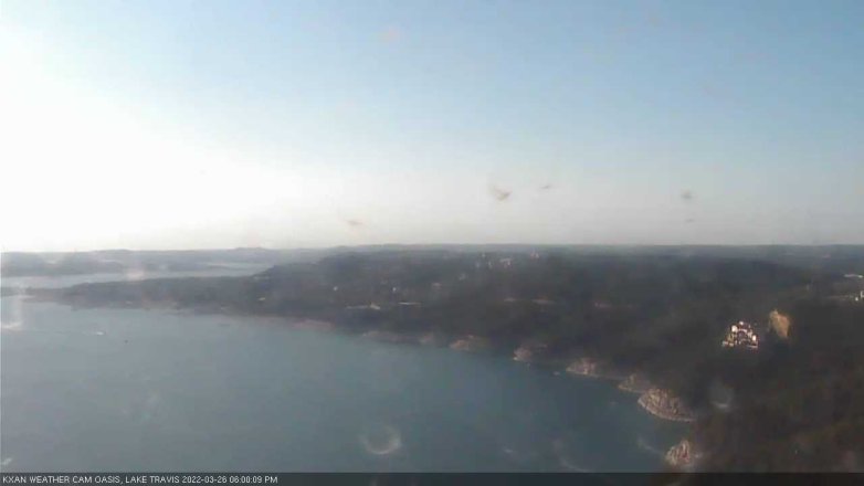 Lake Travis webcam, March 26, 2022 6:00 PM CT