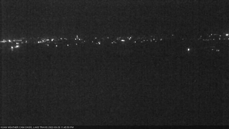 Lake Travis webcam, March 26, 2022 11:45 PM CT