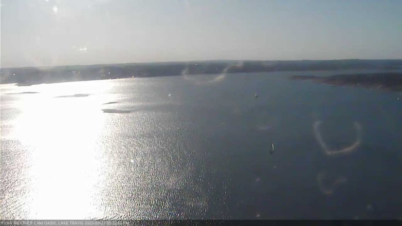 Lake Travis webcam, March 27, 2022 5:25 PM CT