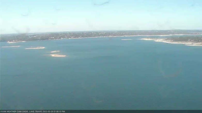 Lake Travis webcam, March 28, 2022 1:00 PM CT