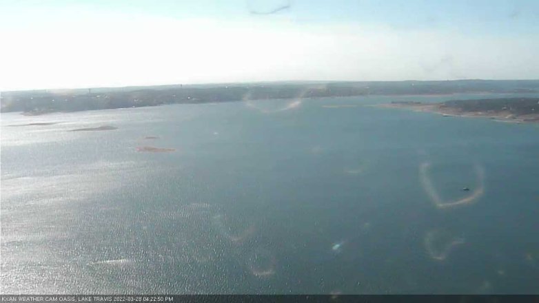 Lake Travis webcam, March 28, 2022 4:25 PM CT