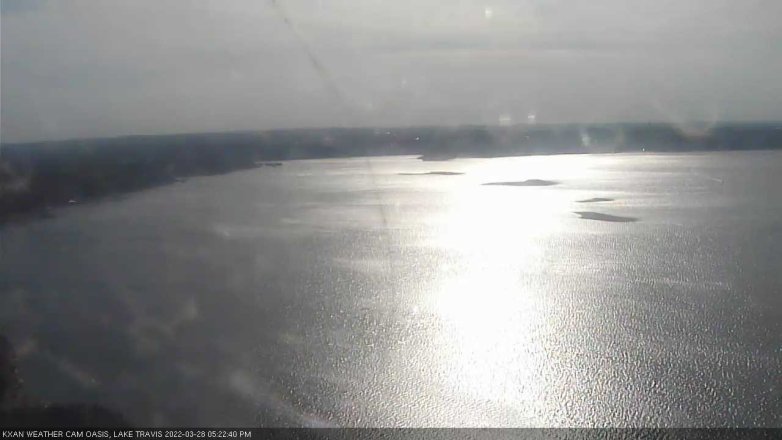 Lake Travis webcam, March 28, 2022 5:25 PM CT