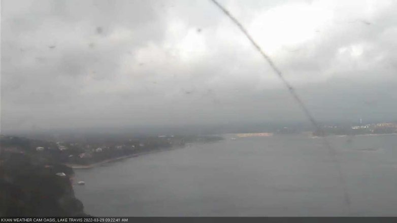 Lake Travis webcam, March 29, 2022 9:25 AM CT