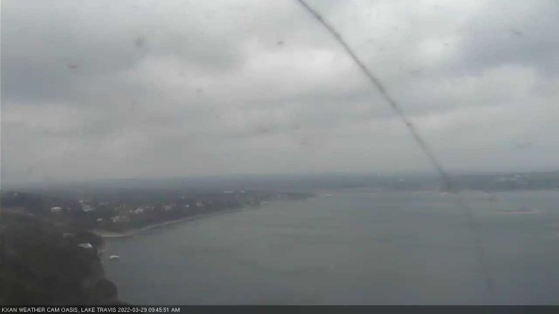 Lake Travis webcam, March 29, 2022 9:45 AM CT