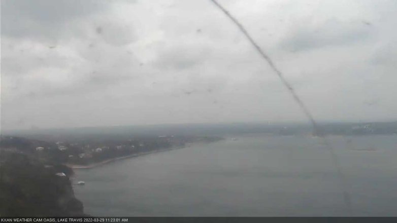 Lake Travis webcam, March 29, 2022 11:25 AM CT