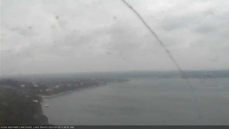 Lake Travis webcam, March 29, 2022 11:45 AM CT