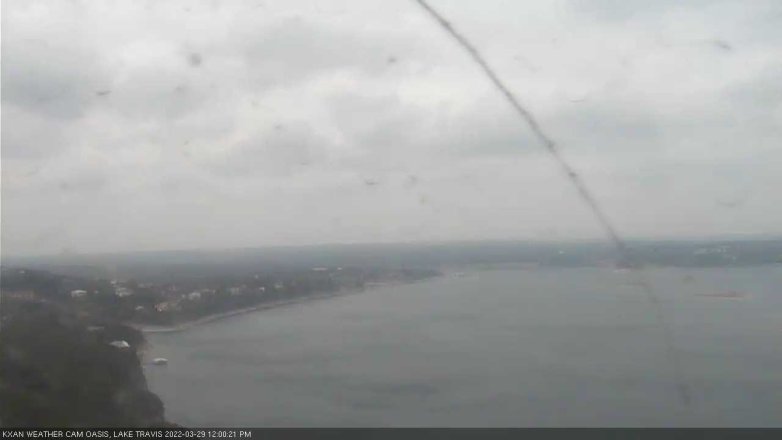 Lake Travis webcam, March 29, 2022 12:00 PM CT