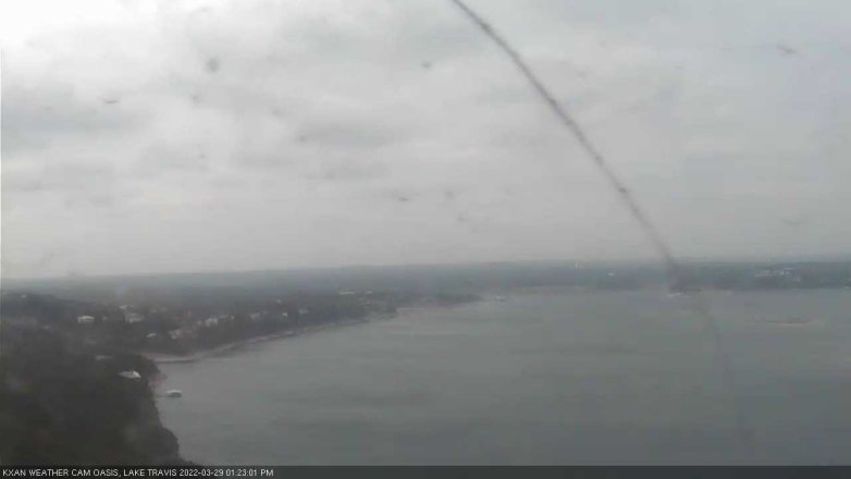 Lake Travis webcam, March 29, 2022 1:25 PM CT
