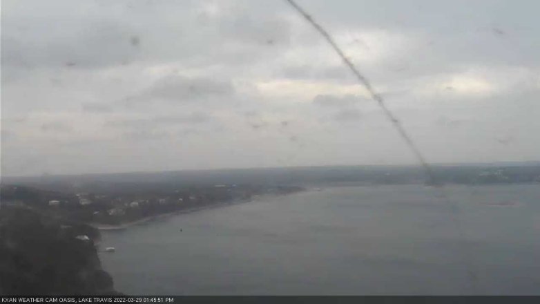 Lake Travis webcam, March 29, 2022 1:45 PM CT