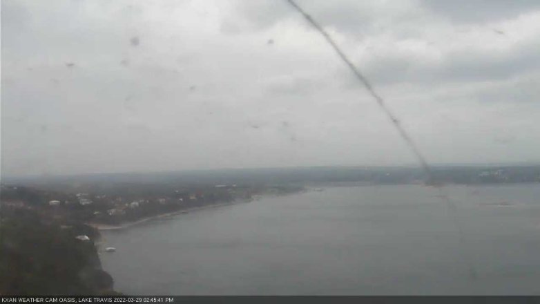 Lake Travis webcam, March 29, 2022 2:45 PM CT