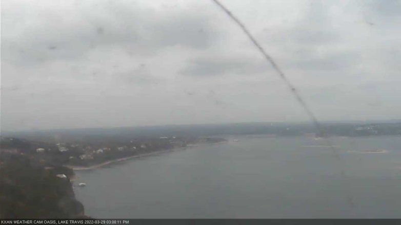 Lake Travis webcam, March 29, 2022 3:00 PM CT