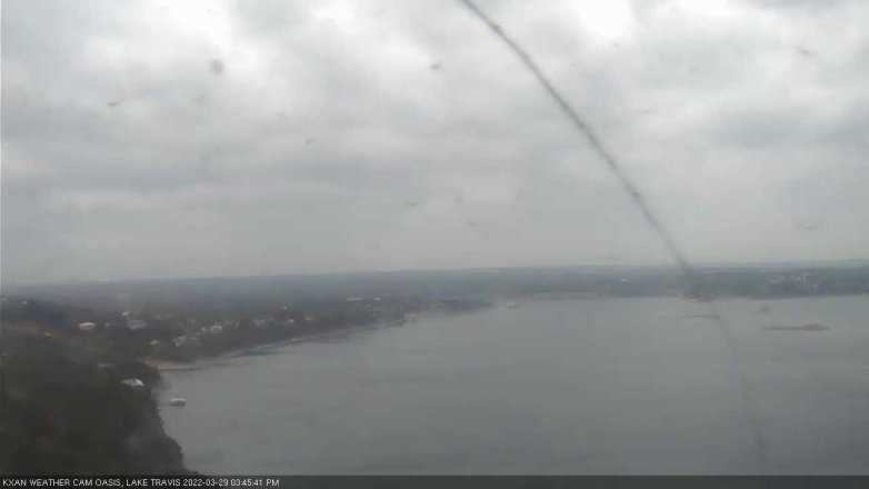 Lake Travis webcam, March 29, 2022 3:45 PM CT