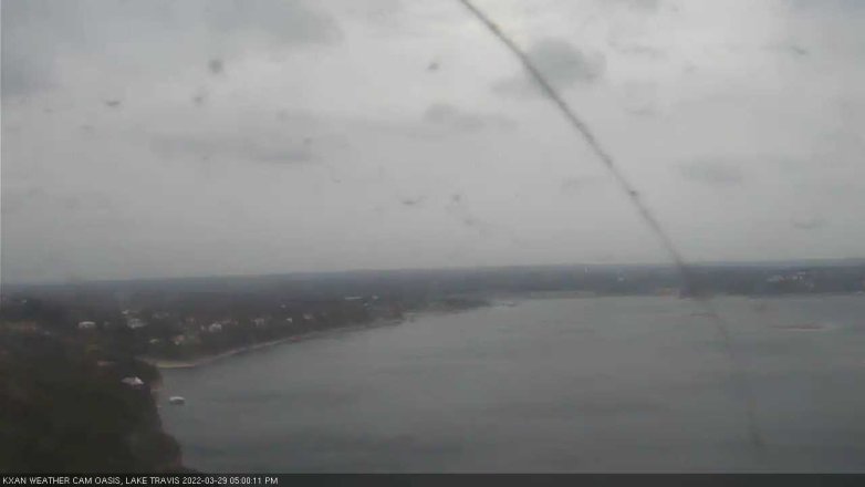 Lake Travis webcam, March 29, 2022 5:00 PM CT