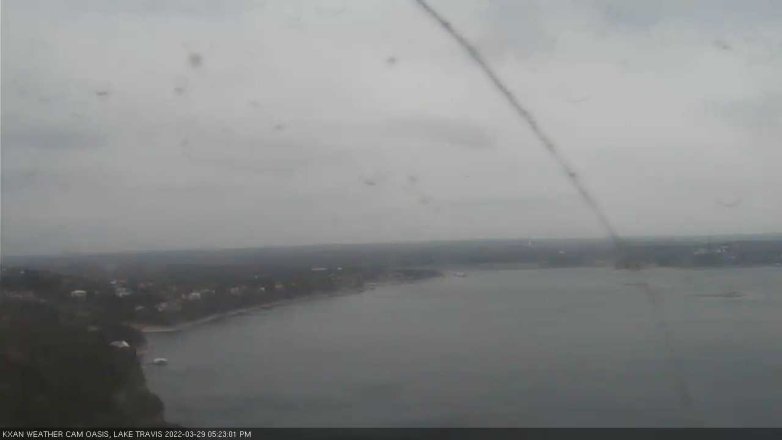 Lake Travis webcam, March 29, 2022 5:25 PM CT