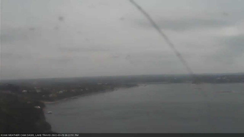 Lake Travis webcam, March 29, 2022 6:25 PM CT