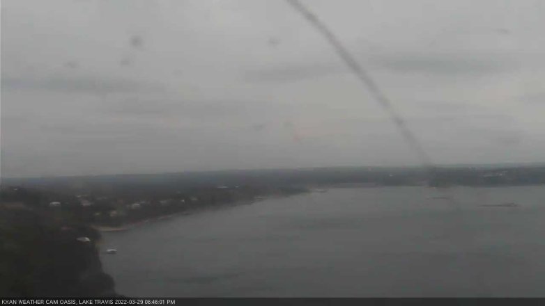 Lake Travis webcam, March 29, 2022 6:45 PM CT