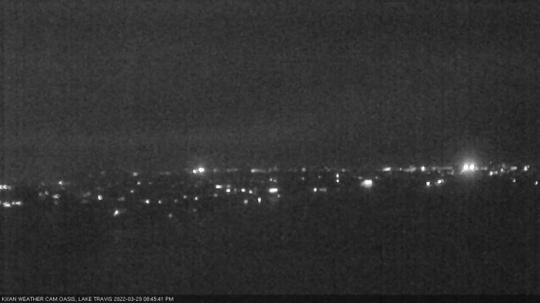 Lake Travis webcam, March 29, 2022 8:45 PM CT