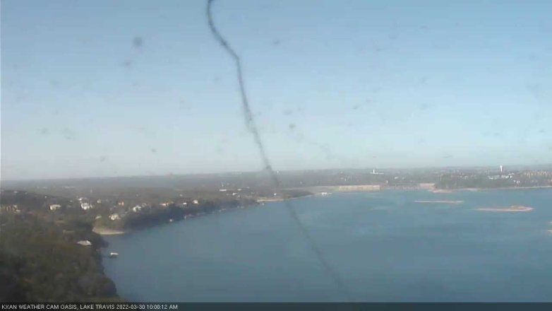 Lake Travis webcam, March 30, 2022 10:00 AM CT