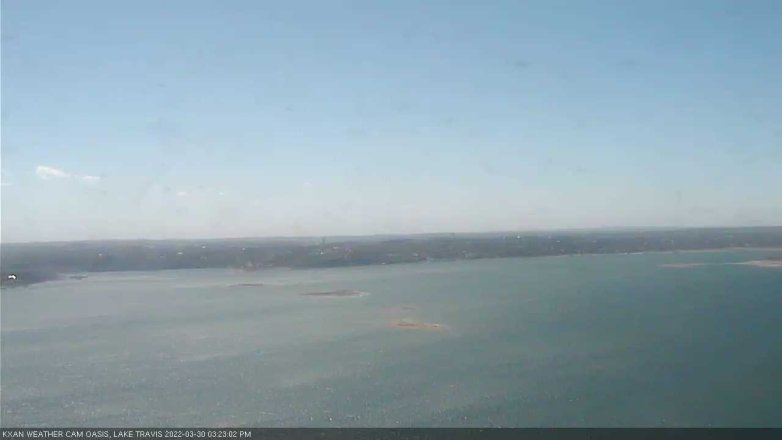 Lake Travis webcam, March 30, 2022 3:25 PM CT