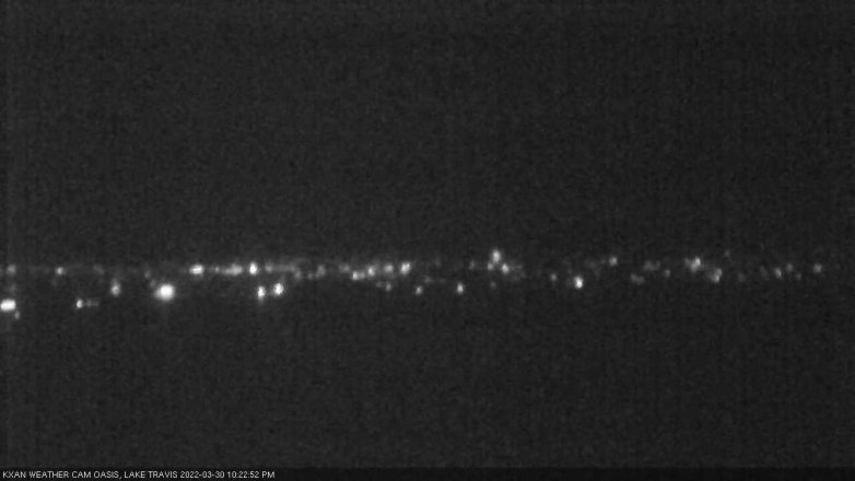 Lake Travis webcam, March 30, 2022 10:25 PM CT