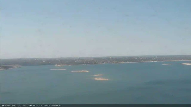 Lake Travis webcam, April 1, 2022 12:45 PM CT