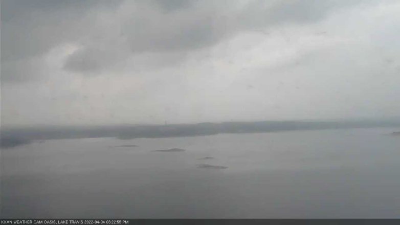 Lake Travis webcam, April 4, 2022 3:25 PM CT