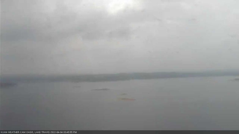 Lake Travis webcam, April 4, 2022 3:45 PM CT