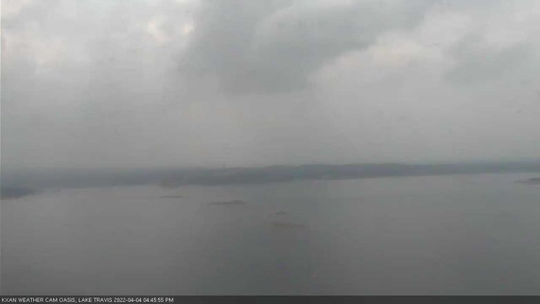 Lake Travis webcam, April 4, 2022 4:45 PM CT