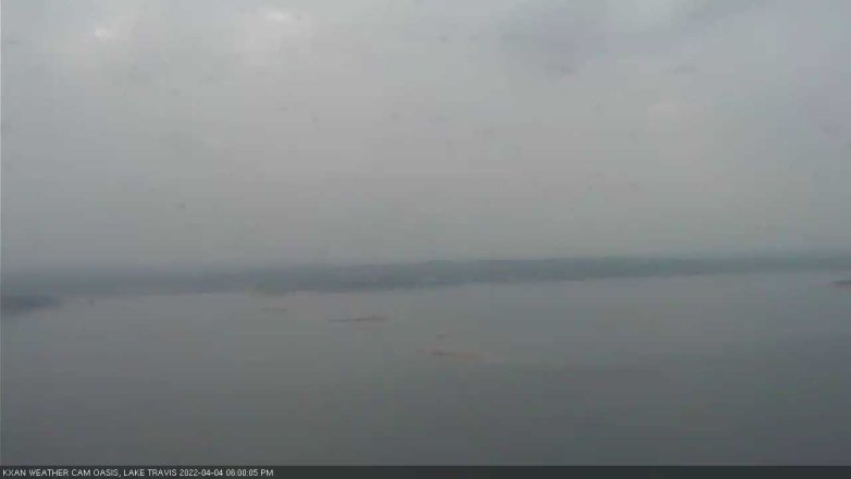 Lake Travis webcam, April 4, 2022 6:00 PM CT