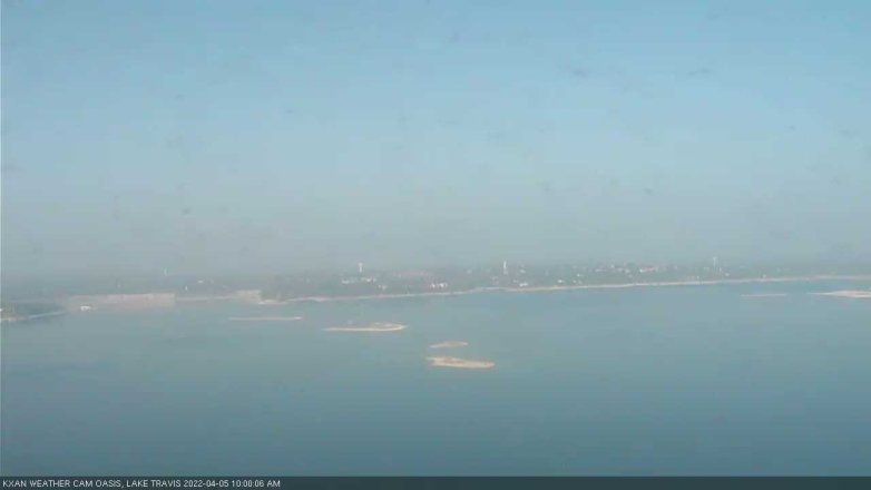 Lake Travis webcam, April 5, 2022 10:00 AM CT