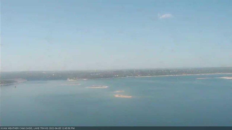 Lake Travis webcam, April 5, 2022 12:45 PM CT