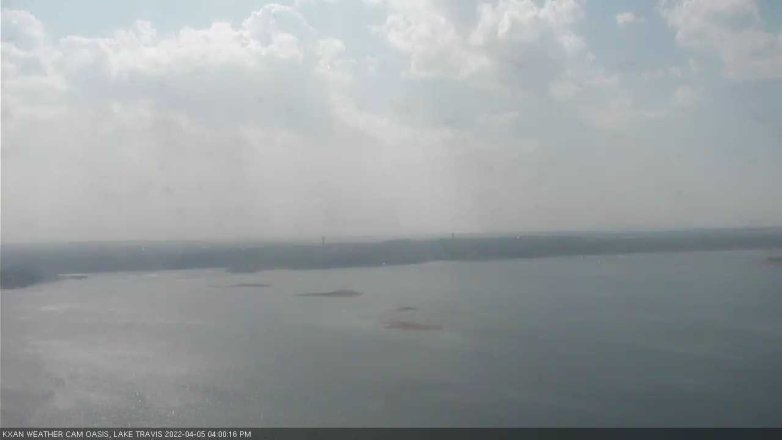 Lake Travis webcam, April 5, 2022 4:00 PM CT