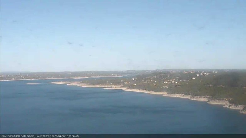 Lake Travis webcam, April 6, 2022 10:00 AM CT