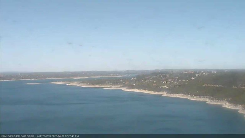 Lake Travis webcam, April 6, 2022 12:25 PM CT