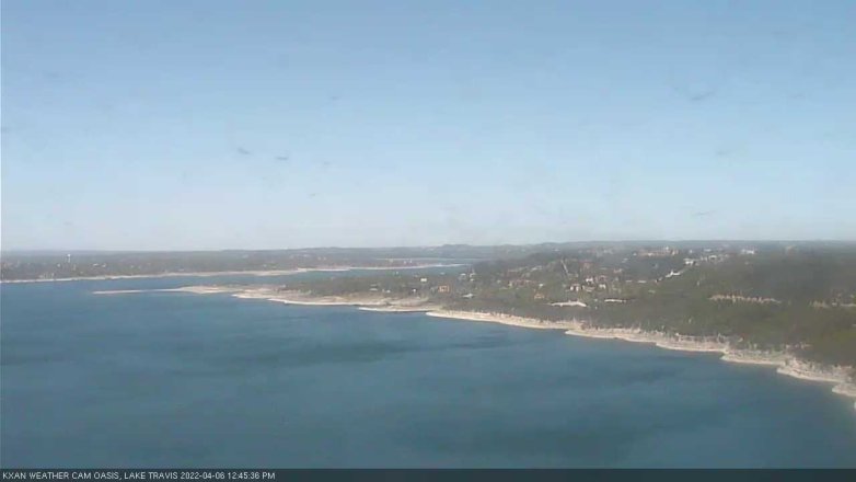 Lake Travis webcam, April 6, 2022 12:45 PM CT