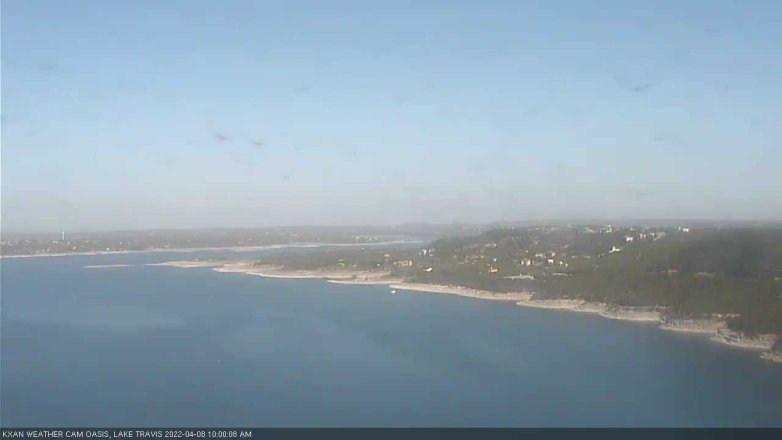 Lake Travis webcam, April 8, 2022 10:00 AM CT