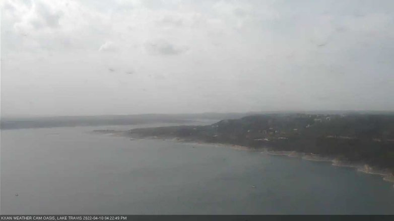 Lake Travis webcam, April 10, 2022 4:25 PM CT