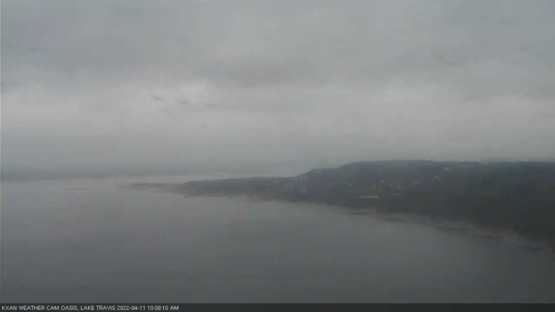 Lake Travis webcam, April 11, 2022 10:00 AM CT