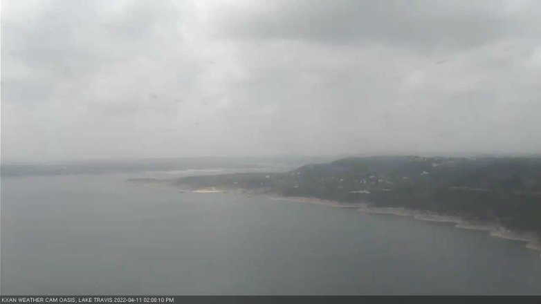 Lake Travis webcam, April 11, 2022 2:00 PM CT