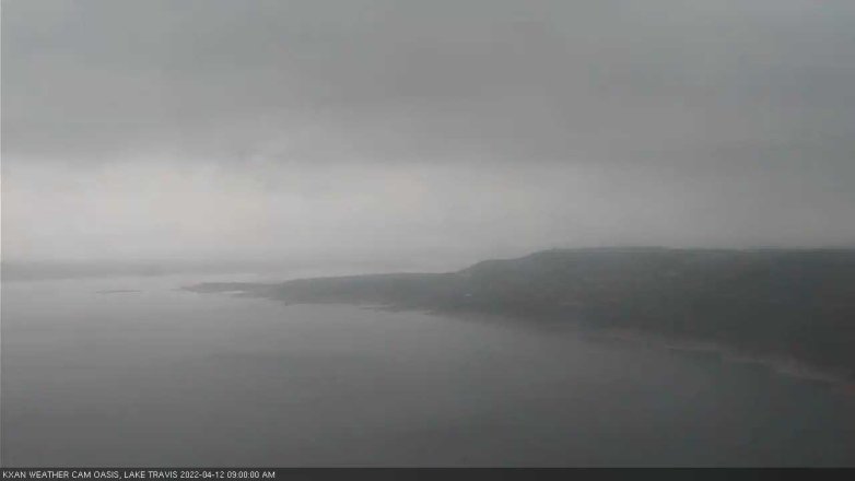 Lake Travis webcam, April 12, 2022 9:00 AM CT