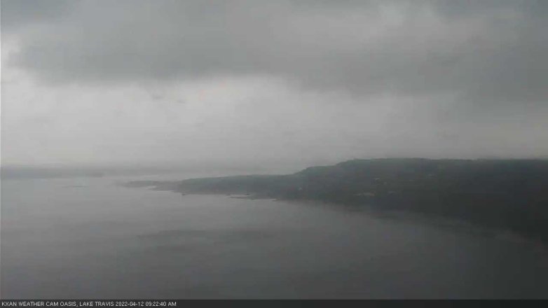 Lake Travis webcam, April 12, 2022 9:25 AM CT