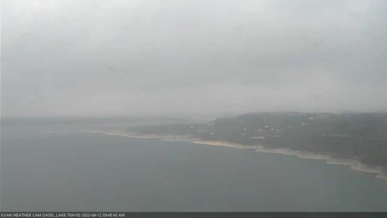 Lake Travis webcam, April 12, 2022 9:45 AM CT
