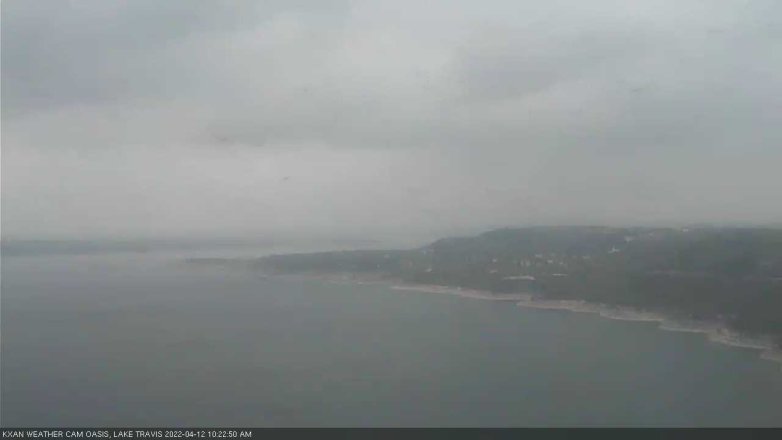 Lake Travis webcam, April 12, 2022 10:25 AM CT