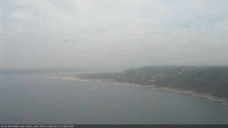 Lake Travis webcam, April 12, 2022 11:00 AM CT