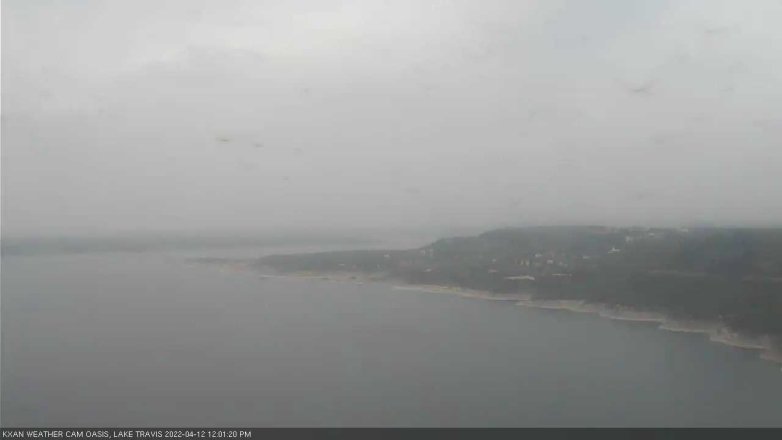 Lake Travis webcam, April 12, 2022 12:00 PM CT