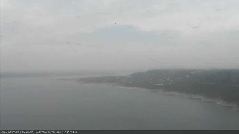 Lake Travis webcam, April 12, 2022 12:45 PM CT